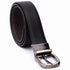 Brown reversible black leather belt