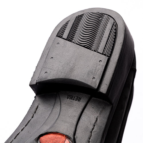Mocasin formal antifaz negro nubuck - Valetz Shoes - Zapato mocasin