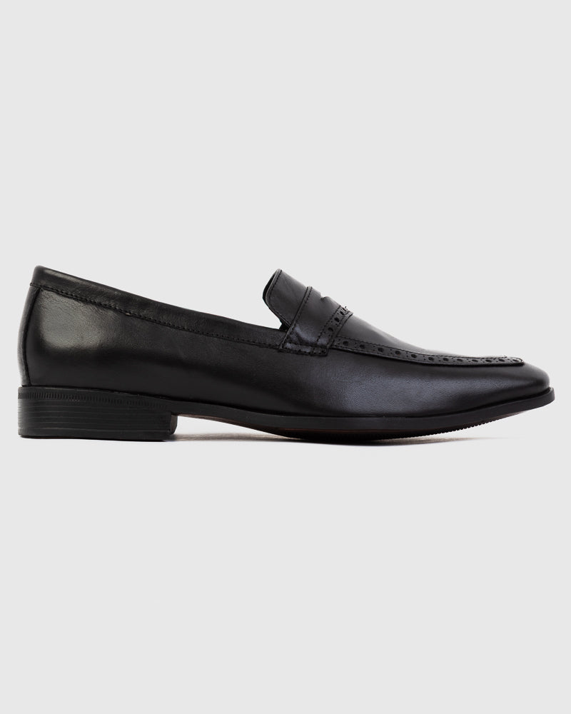 Mocassin antifaz brogue Negro - Valetz Shoes - Zapato